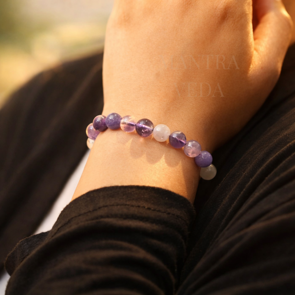 Authentic Amethyst Mystic Band