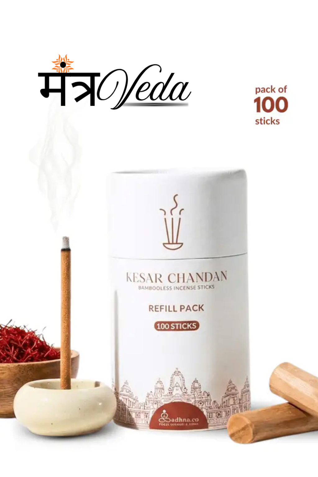 Divine Aroma Bambooless Incense Refill Collection – Pack of 3