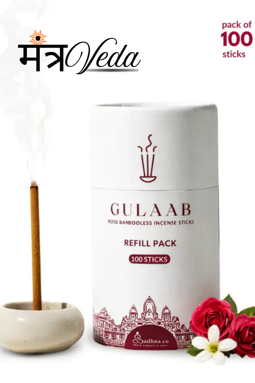 Divine Aroma Bambooless Incense Refill Collection – Pack of 3